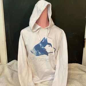 Joey Graceffa White Wolf Hoodie